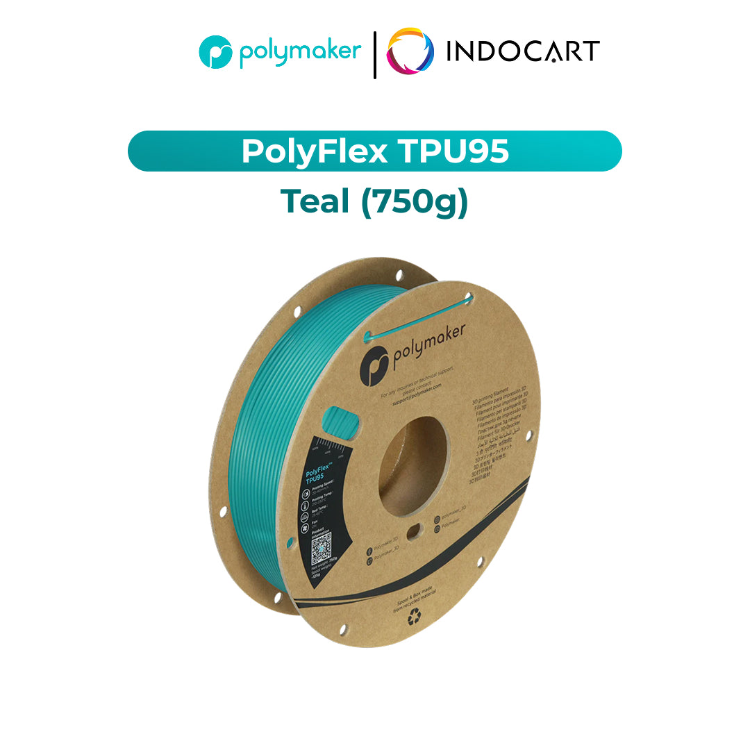 3D Printer Filament PolyMaker PolyFlex TPU95 Elastic Filament 1.75mm 750gr