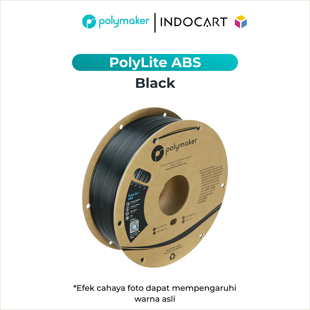 3D Printer Filament PolyMaker PolyLite ABS 1.75mm 1Kg