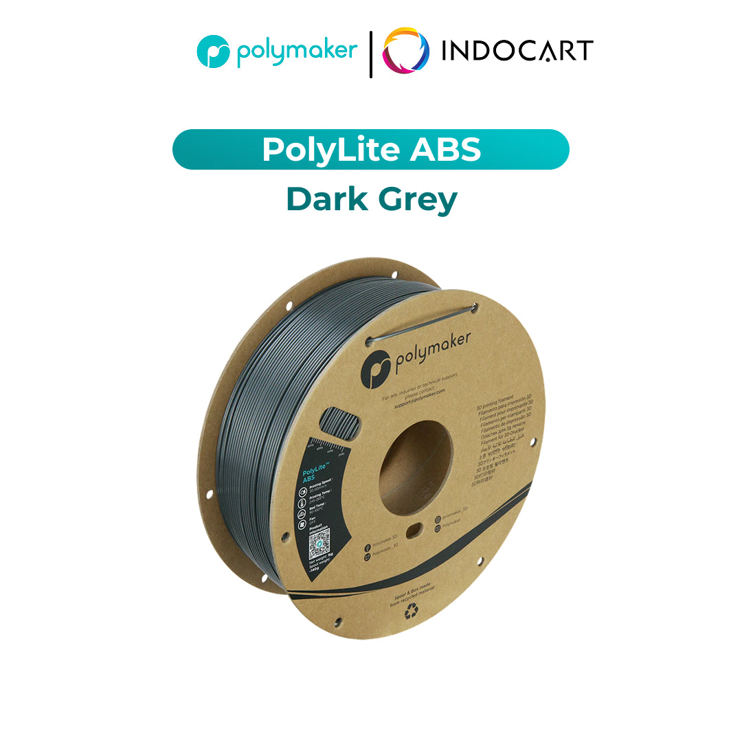 3D Printer Filament PolyMaker PolyLite ABS 1.75mm 1Kg