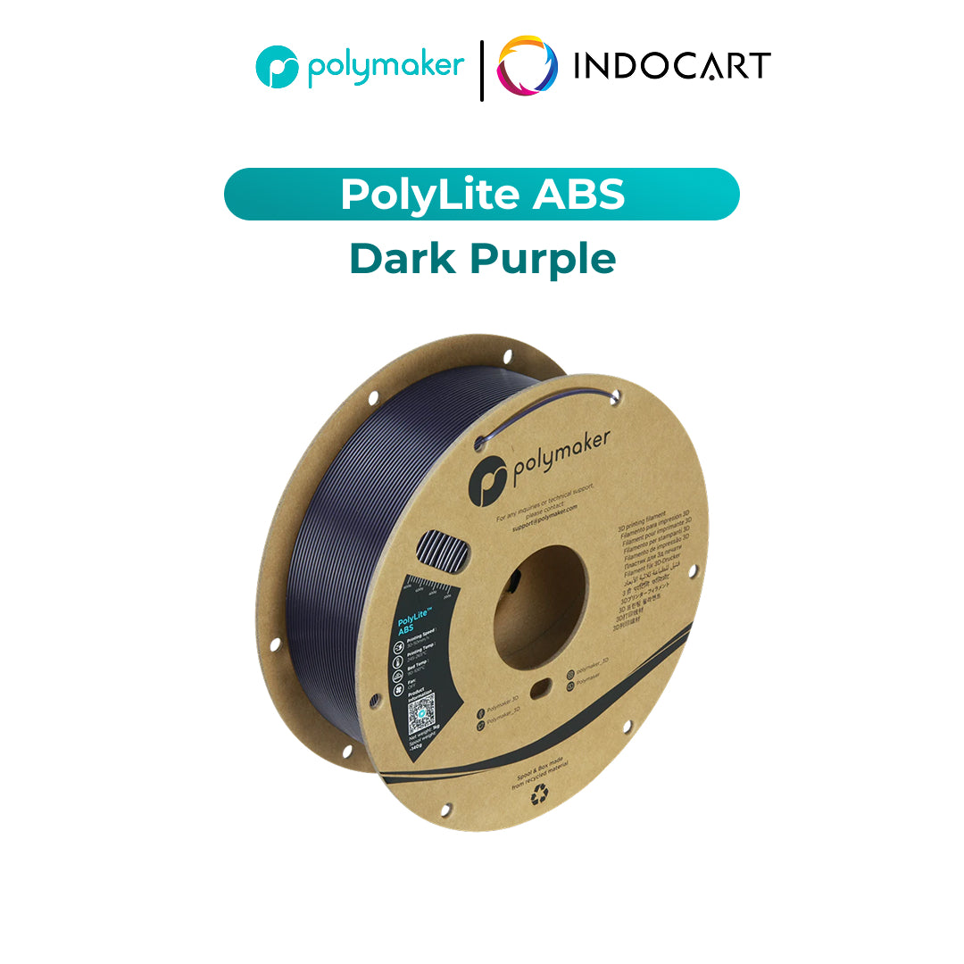 3D Printer Filament PolyMaker PolyLite ABS 1.75mm 1Kg
