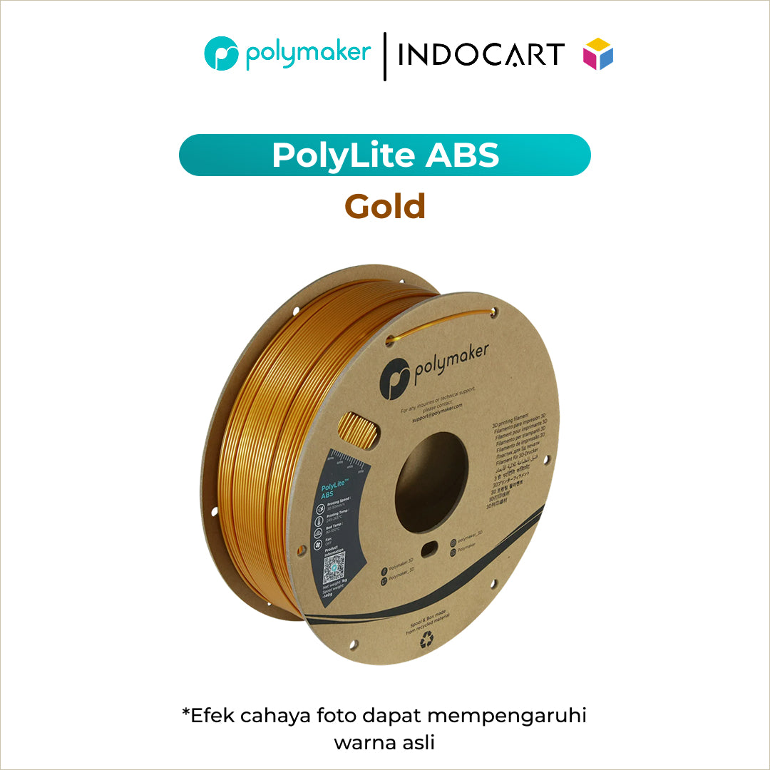 3D Printer Filament PolyMaker PolyLite ABS 1.75mm 1Kg