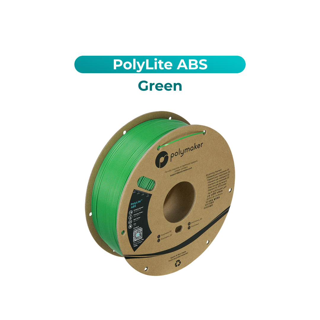 3D Printer Filament PolyMaker PolyLite ABS 1.75mm 1Kg