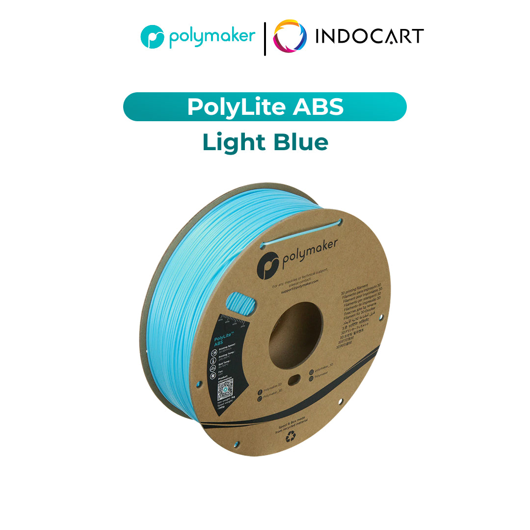 3D Printer Filament PolyMaker PolyLite ABS 1.75mm 1Kg