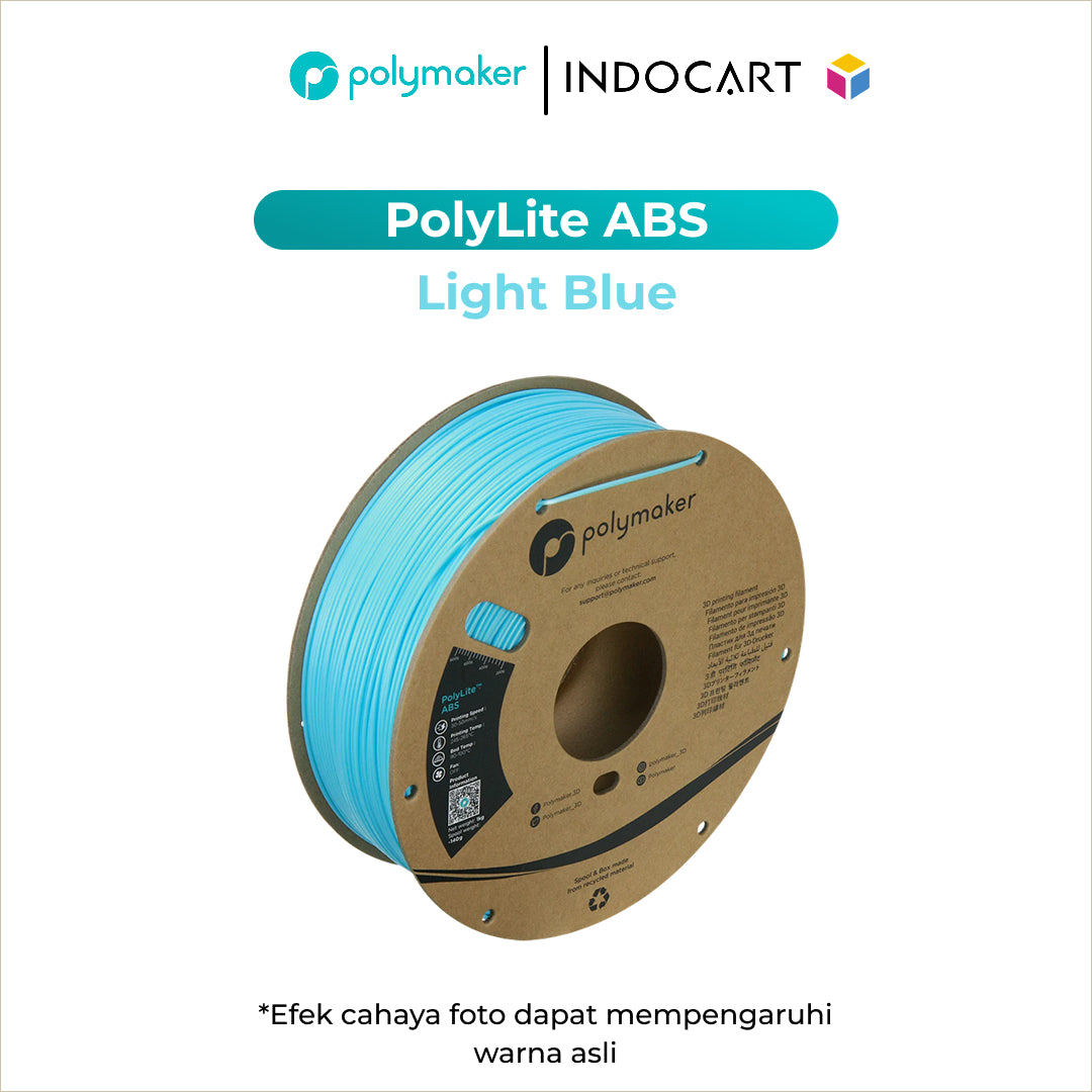 3D Printer Filament PolyMaker PolyLite ABS 1.75mm 1Kg