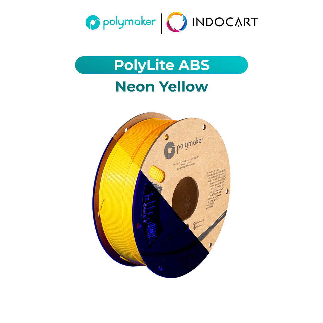 3D Printer Filament PolyMaker PolyLite Neon ABS 1.75mm 1Kg