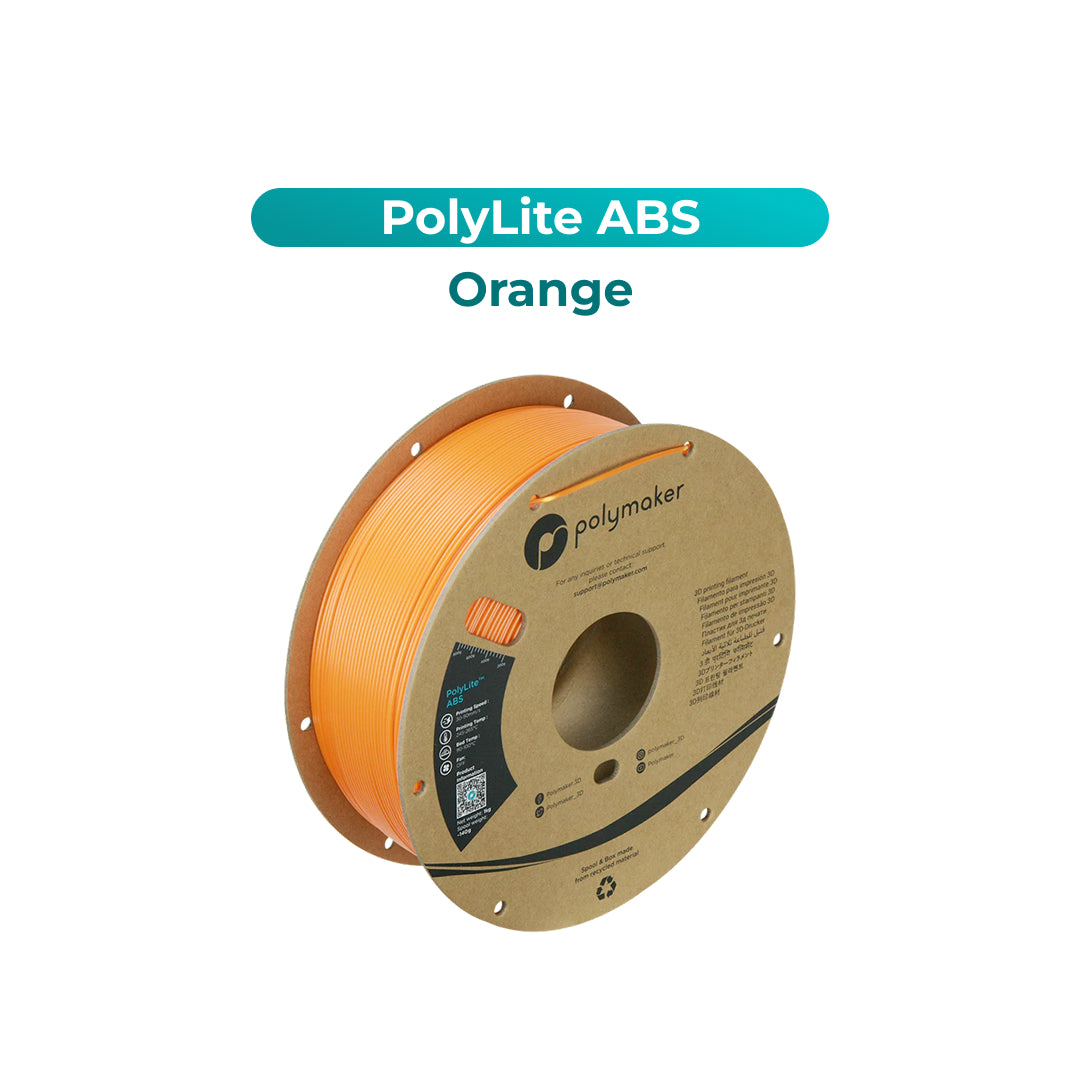 3D Printer Filament PolyMaker PolyLite ABS 1.75mm 1Kg
