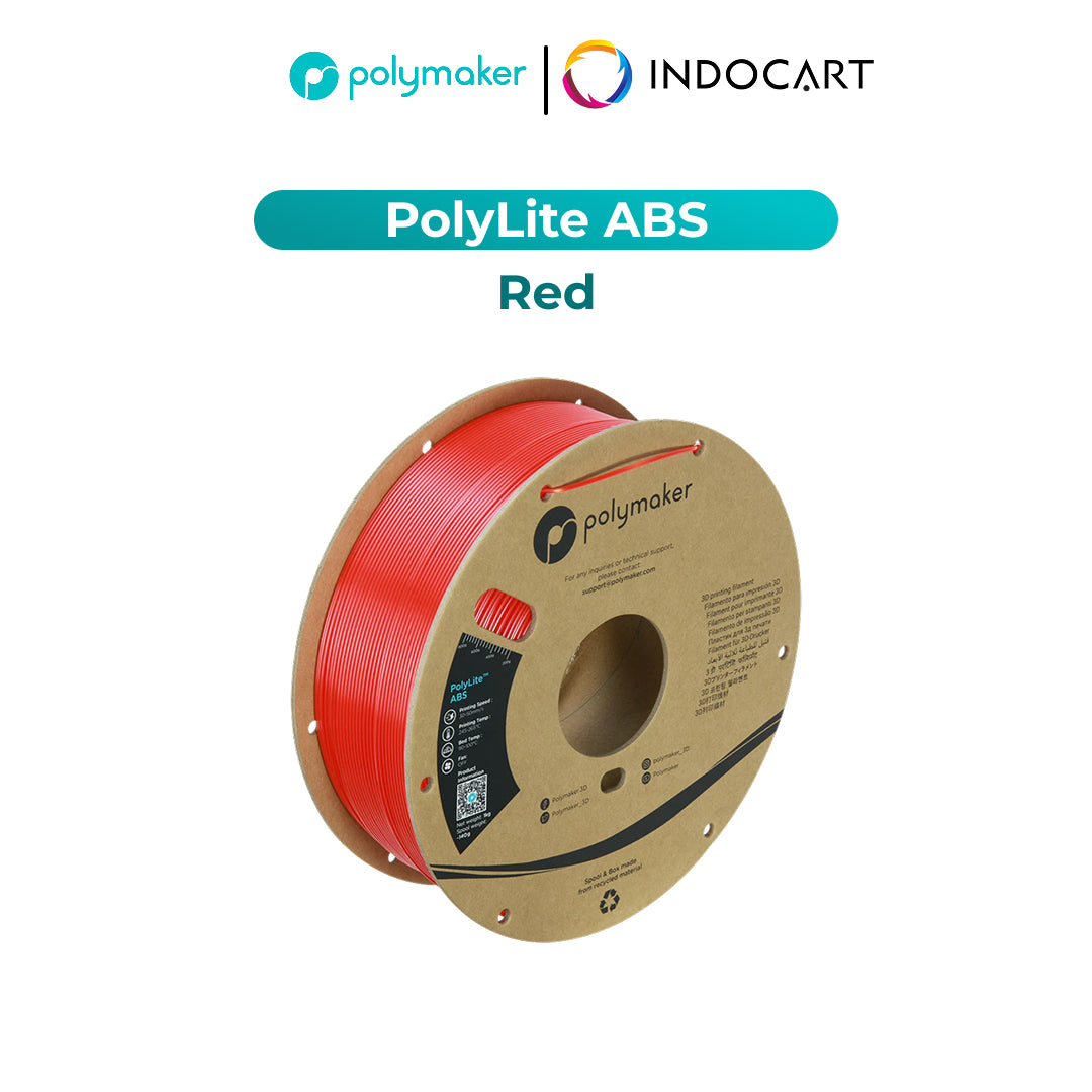 3D Printer Filament PolyMaker PolyLite ABS 1.75mm 1Kg
