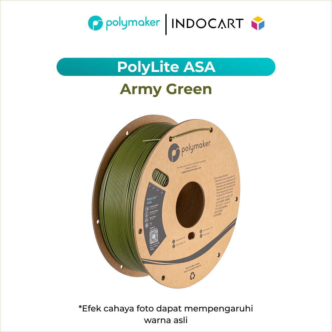 3D Printer Filament PolyMaker PolyLite ASA 1.75mm 1Kg