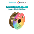3D Printer Filament Polymaker Panchroma/PolyLite Dual Color Silk PLA 1.75mm 1Kg