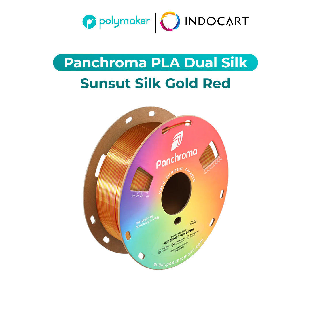 3D Printer Filament Polymaker Panchroma/PolyLite Dual Color Silk PLA 1.75mm 1Kg