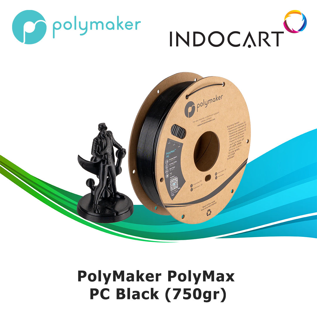 3D Printer Filament PolyMaker PolyMax PC PolyCarbonate 1.75mm 750gr