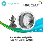 3D Printer Filament PolyMaker PolyMide PA6 GF Glass Fiber Reinforced Nylon 500gr-Grey