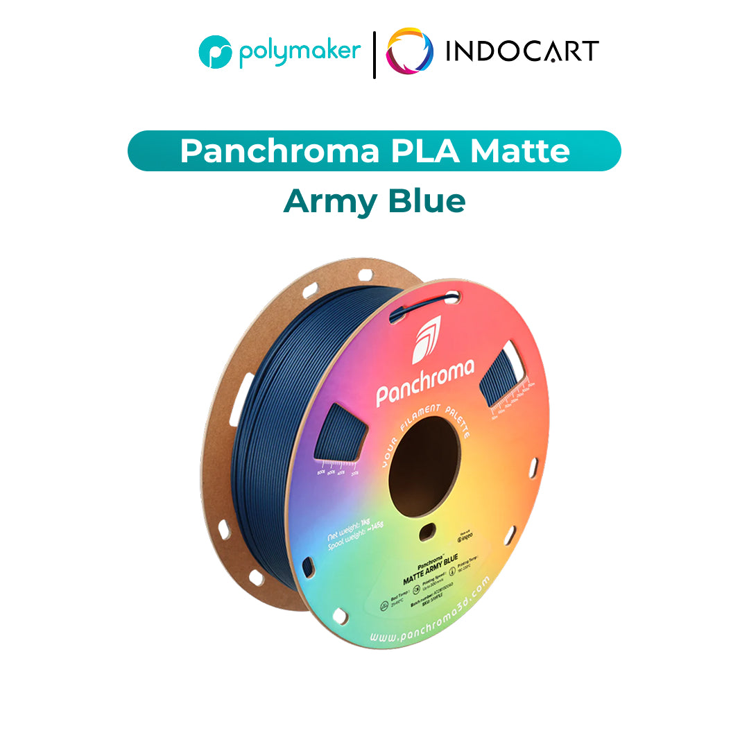 3D Printer Filament PolyMaker Panchroma/PolyTerra PLA Matte 1.75mm 1Kg