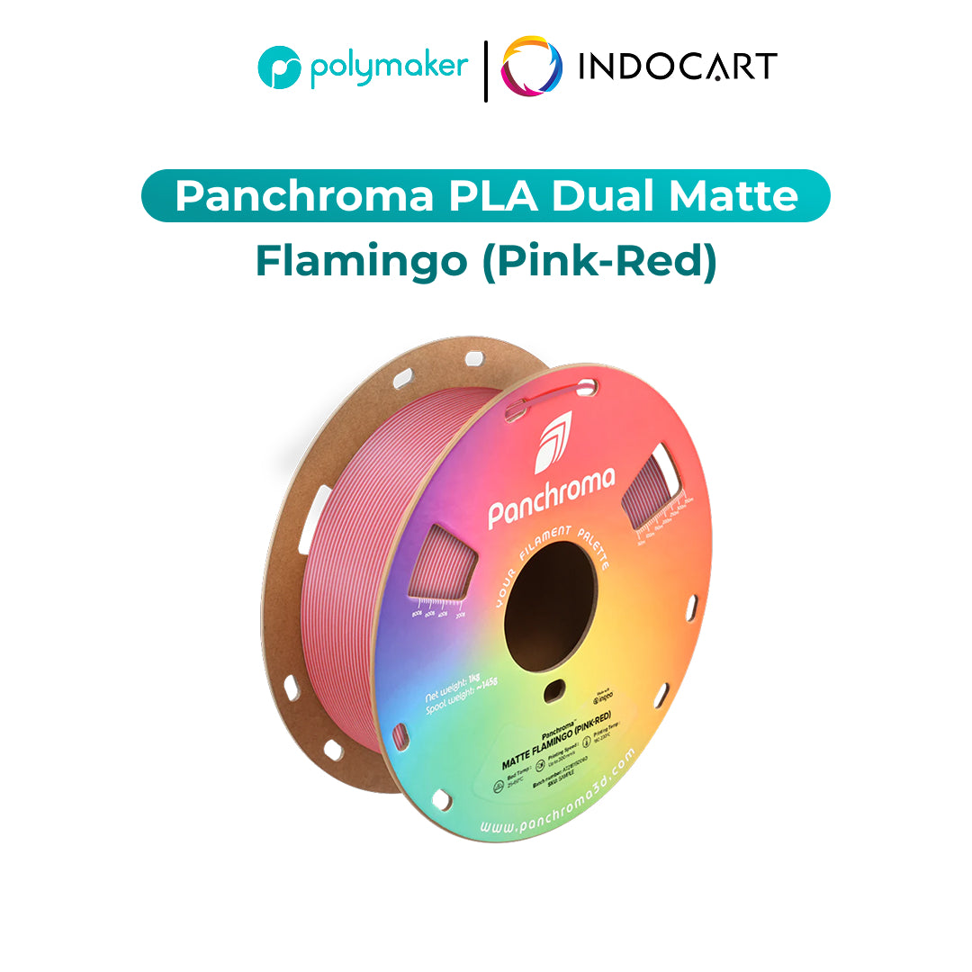 3D Printer Filament PolyMaker Panchroma/PolyTerra Dual Color PLA Matte 1.75mm 1Kg