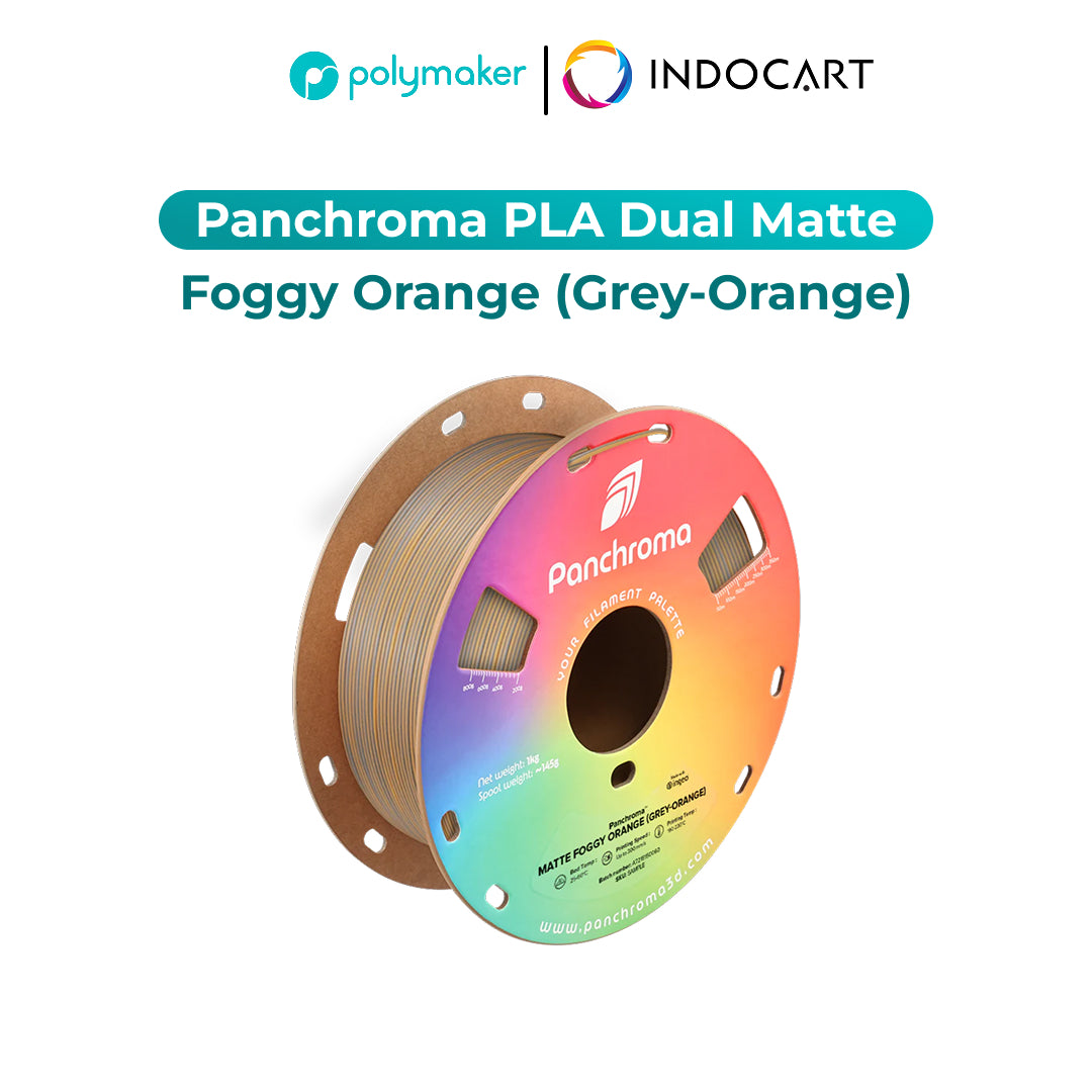 3D Printer Filament PolyMaker Panchroma/PolyTerra Dual Color PLA Matte 1.75mm 1Kg