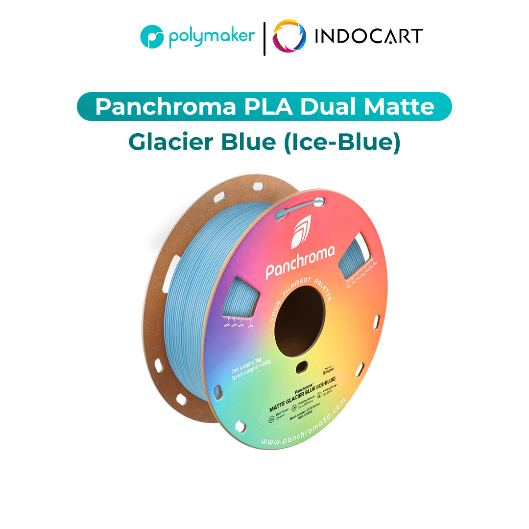 3D Printer Filament PolyMaker Panchroma/PolyTerra Dual Color PLA Matte 1.75mm 1Kg