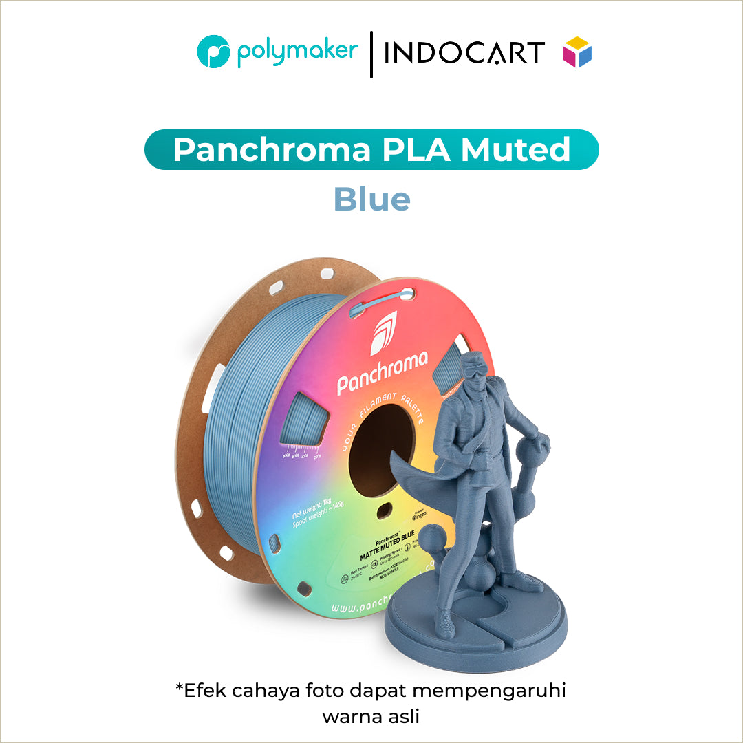 3D Printer Filament PolyMaker Panchroma/PolyTerra Muted PLA Matte 1.75mm 1Kg