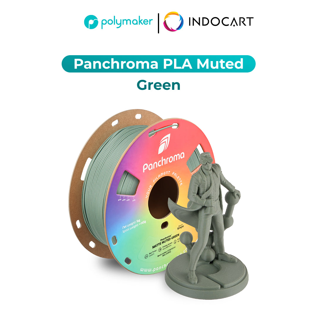 3D Printer Filament PolyMaker Panchroma/PolyTerra Muted PLA Matte 1.75mm 1Kg