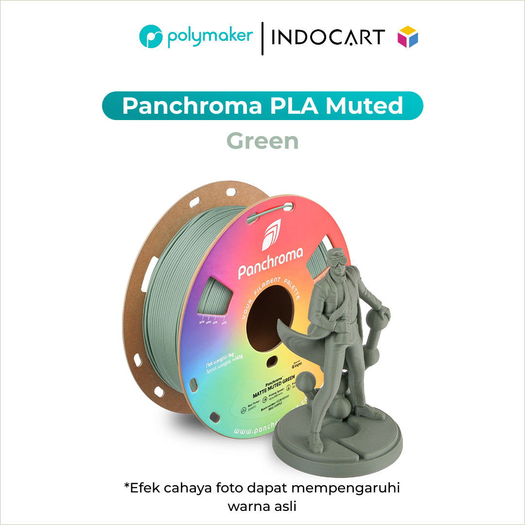 3D Printer Filament PolyMaker Panchroma/PolyTerra Muted PLA Matte 1.75mm 1Kg