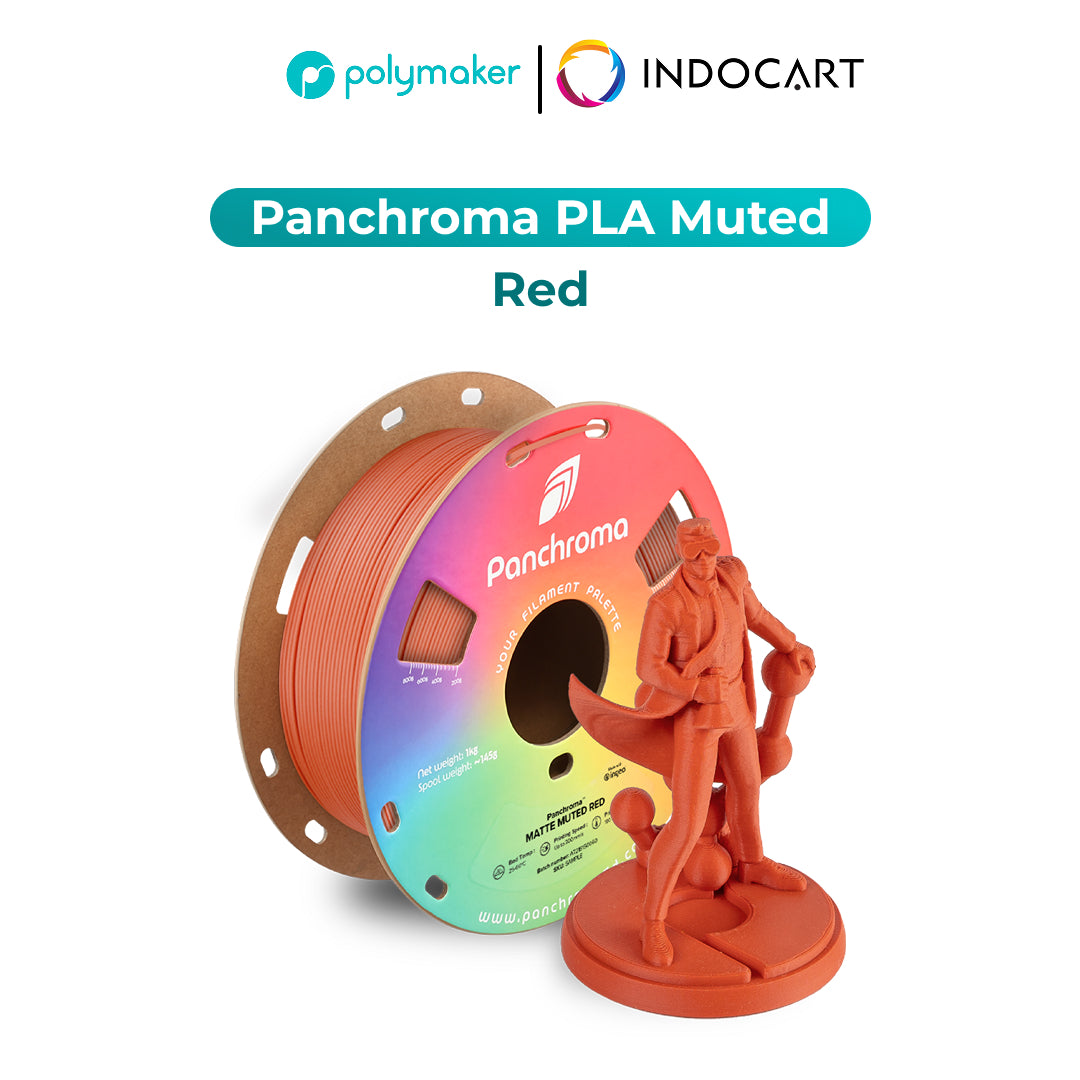 3D Printer Filament PolyMaker Panchroma/PolyTerra Muted PLA Matte 1.75mm 1Kg