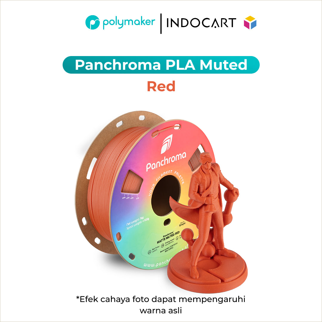 3D Printer Filament PolyMaker Panchroma/PolyTerra Muted PLA Matte 1.75mm 1Kg