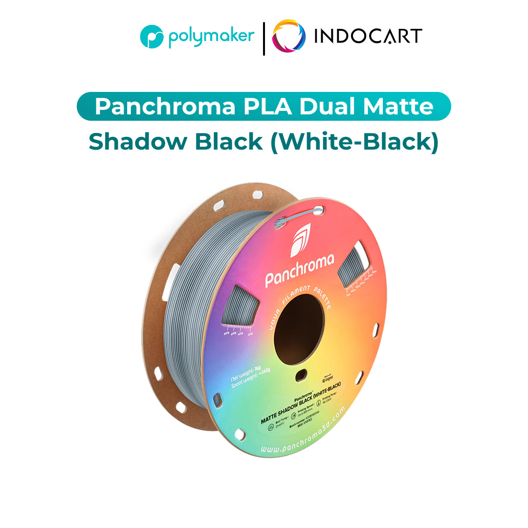 3D Printer Filament PolyMaker Panchroma/PolyTerra Dual Color PLA Matte 1.75mm 1Kg