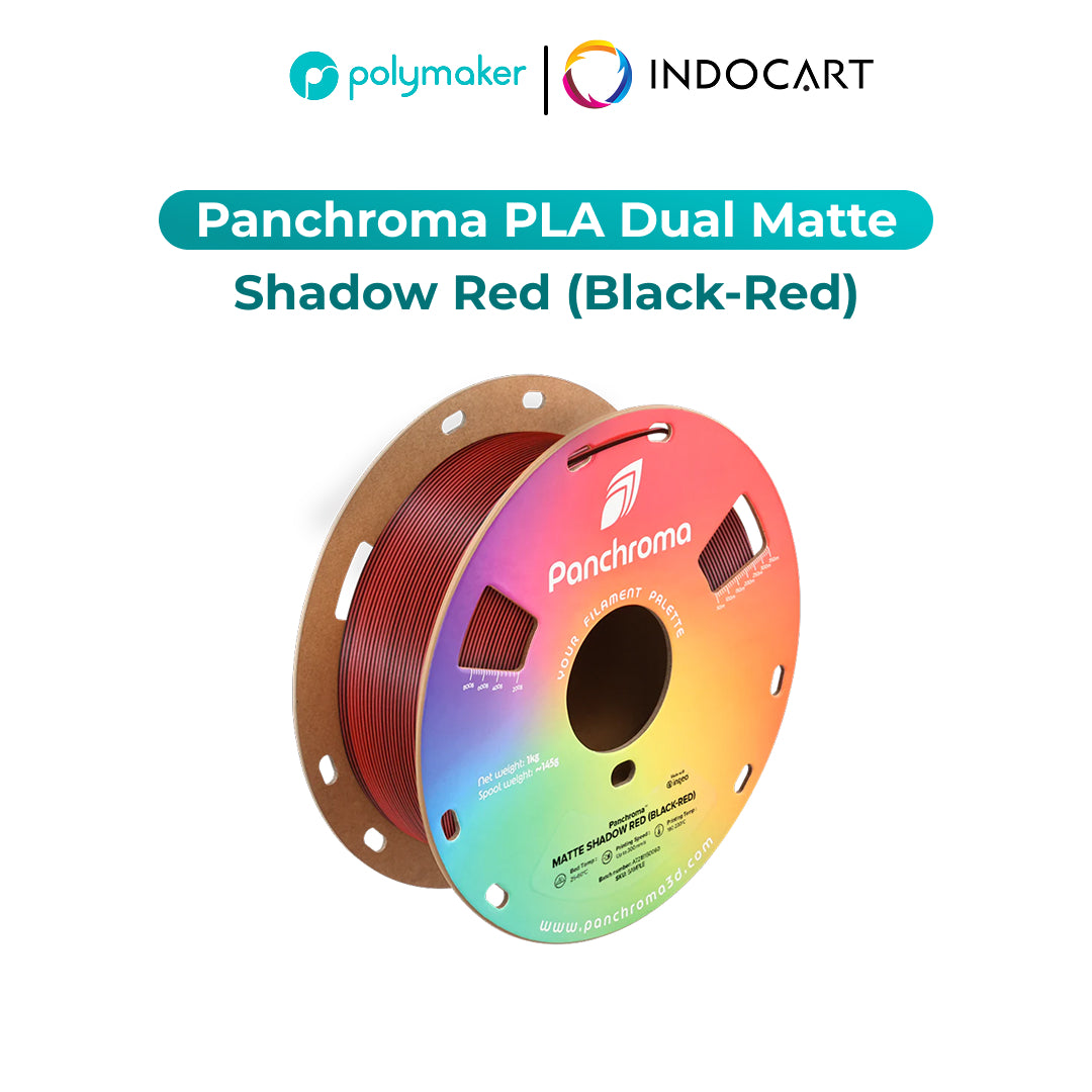 3D Printer Filament PolyMaker Panchroma/PolyTerra Dual Color PLA Matte 1.75mm 1Kg
