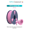 3D Printer Filament SUNLU PETG High Speed Matte 1.75mm-Pink 1Kg