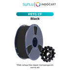 3D Printer Filament SUNLU PETG Carbon Fiber Boosts Toughness and Impact Strength PETG Filament Black 1.75mm 1kg
