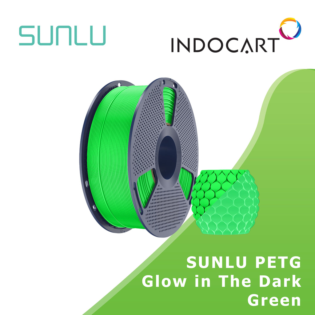 3D Printer Filament SUNLU PETG Glow In The Dark Containing Luminous Powder 1.75mm 1Kg