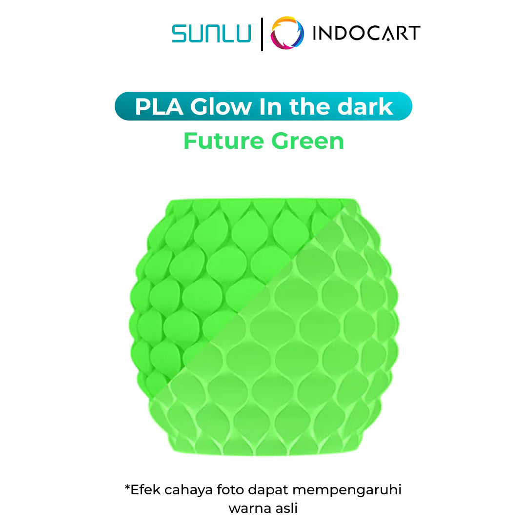 3D Printer Filament SUNLU PLA Noctilucent Glow In The Dark 1.75mm 1Kg