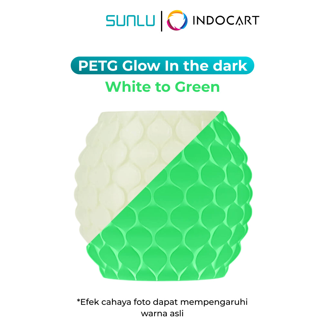 3D Printer Filament SUNLU PLA Noctilucent Glow In The Dark 1.75mm 1Kg