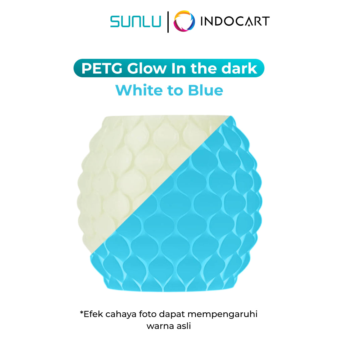 3D Printer Filament SUNLU PLA Noctilucent Glow In The Dark 1.75mm 1Kg