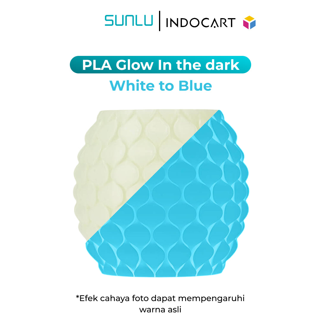 3D Printer Filament SUNLU PLA Noctilucent Glow In The Dark 1.75mm 1Kg