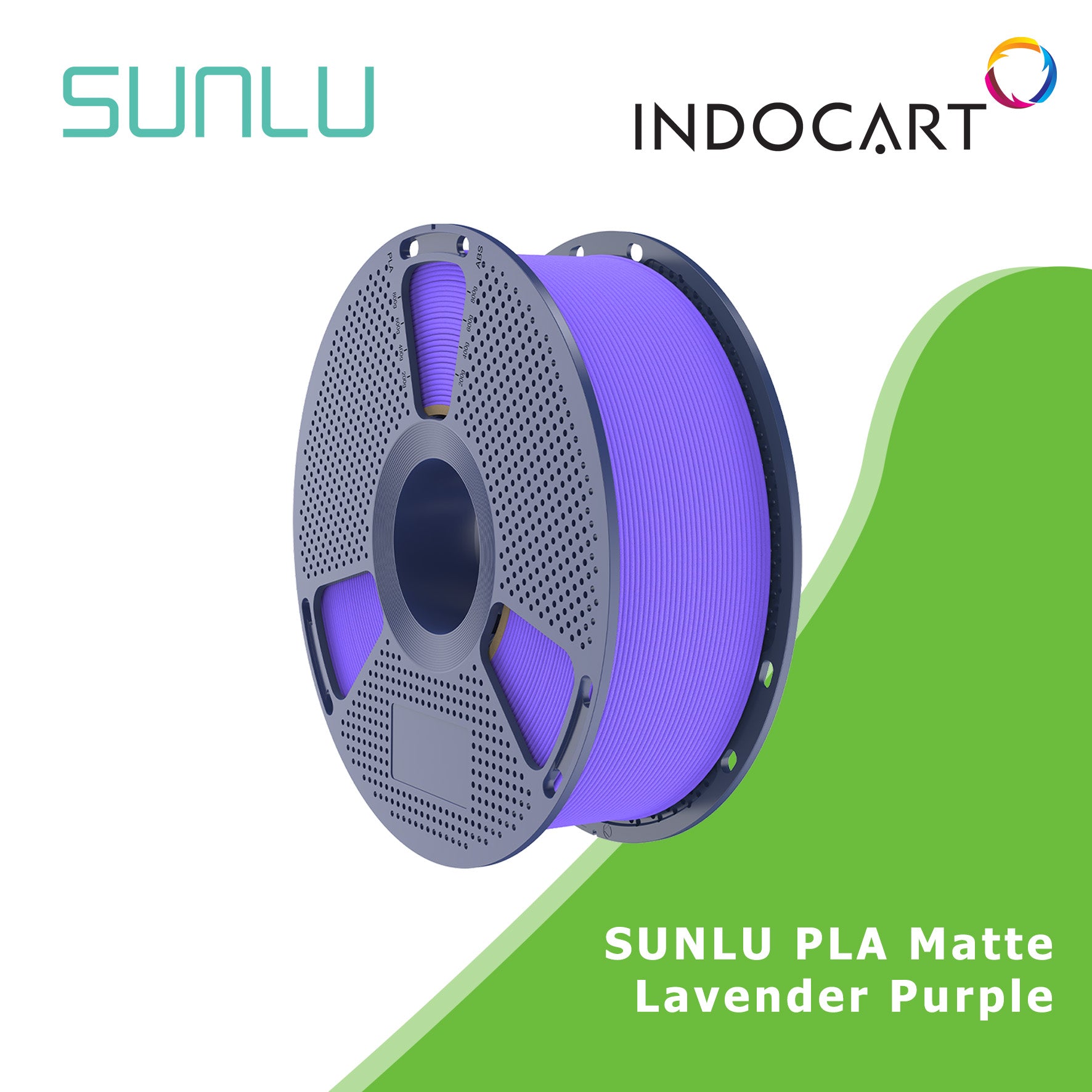 3D Printer Filament SUNLU PLA Matte Textured and Neat Winding 1.75mm 1kg