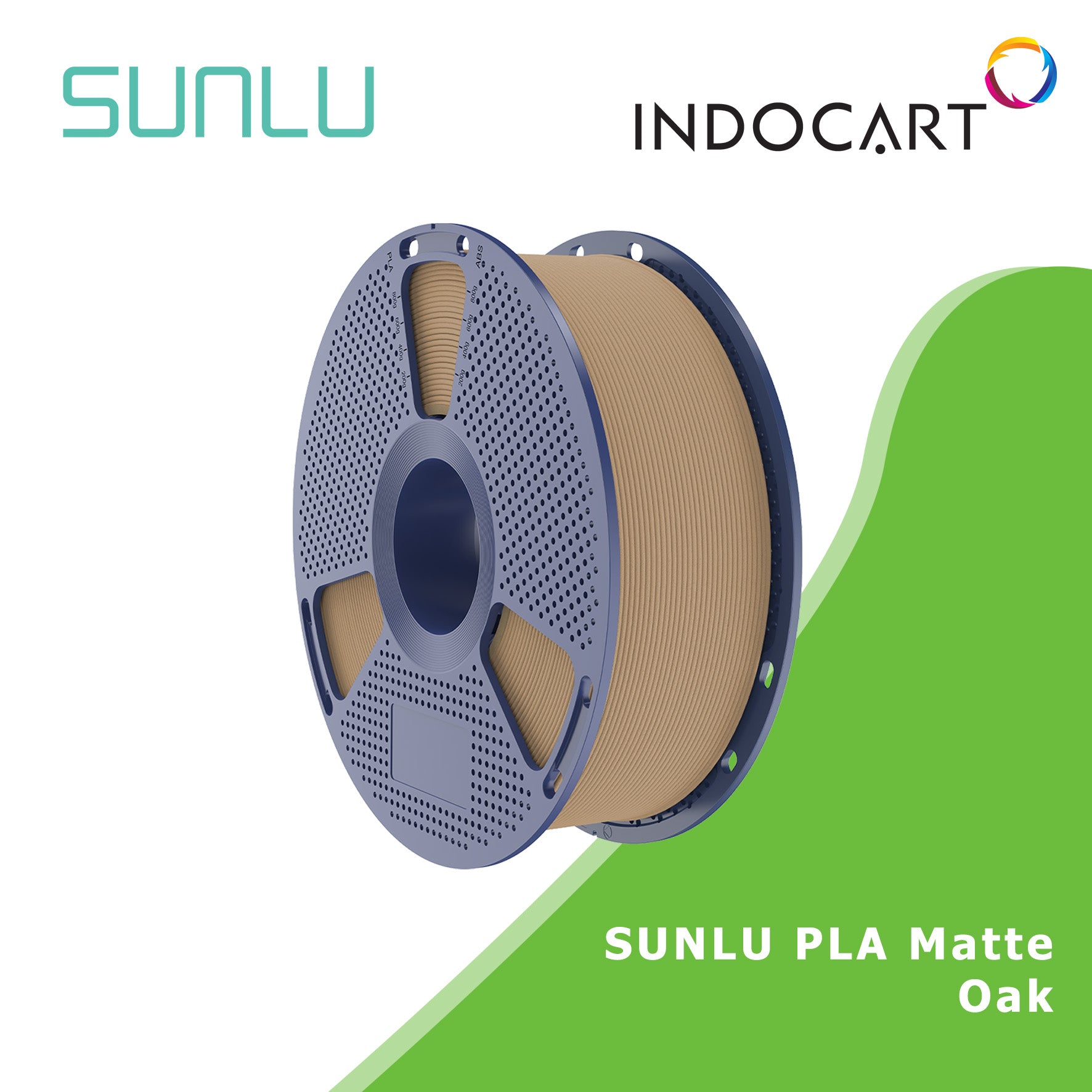 3D Printer Filament SUNLU PLA Matte Textured and Neat Winding 1.75mm 1kg
