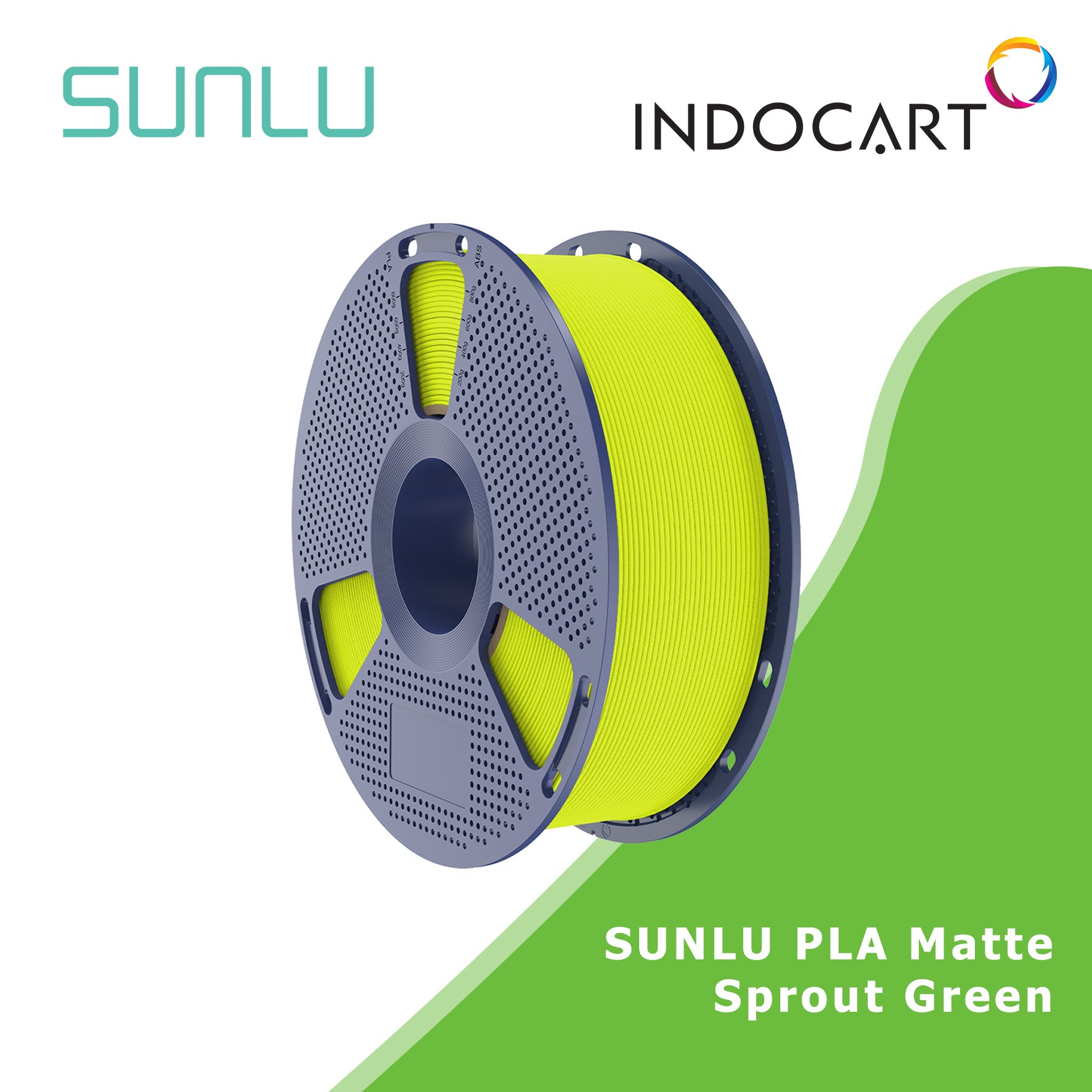 3D Printer Filament SUNLU PLA Matte Textured and Neat Winding 1.75mm 1kg