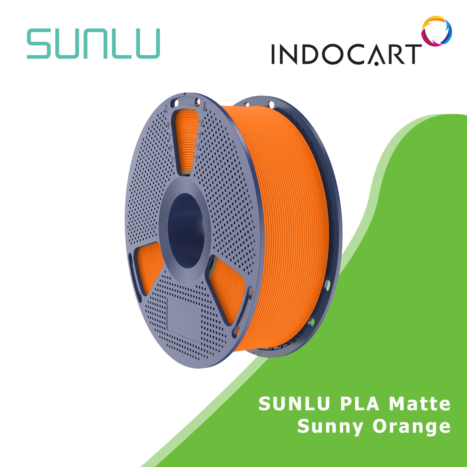 3D Printer Filament SUNLU PLA Matte Textured and Neat Winding 1.75mm 1kg