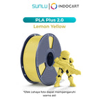 3D Printer Filament SUNLU PLA PLUS 2.0 Upgraded Filament with Neat Winding USA Materials 1.75mm 1Kg