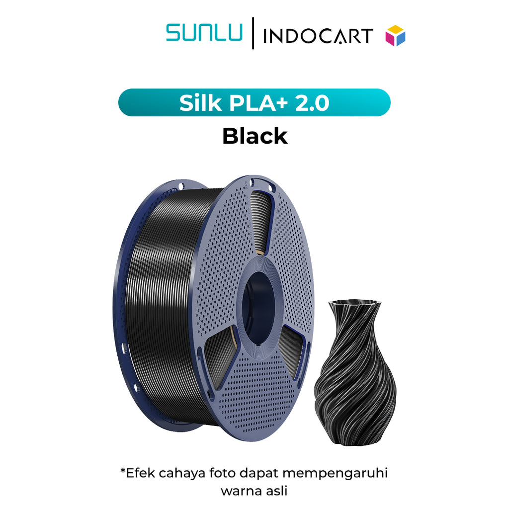 3D Printer Filament SUNLU Silk Pla Plus 2.0 Upgarded Shiny Vivid & Elegant Colors