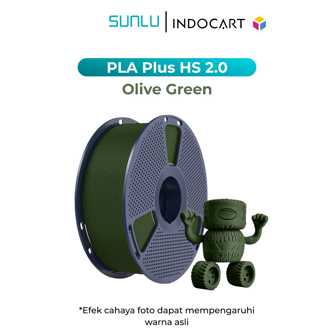 3D Printer Filament SUNLU PLA Plus High Speed 2.0 Fast Printing up to 600mm/s 1.75mm 1Kg