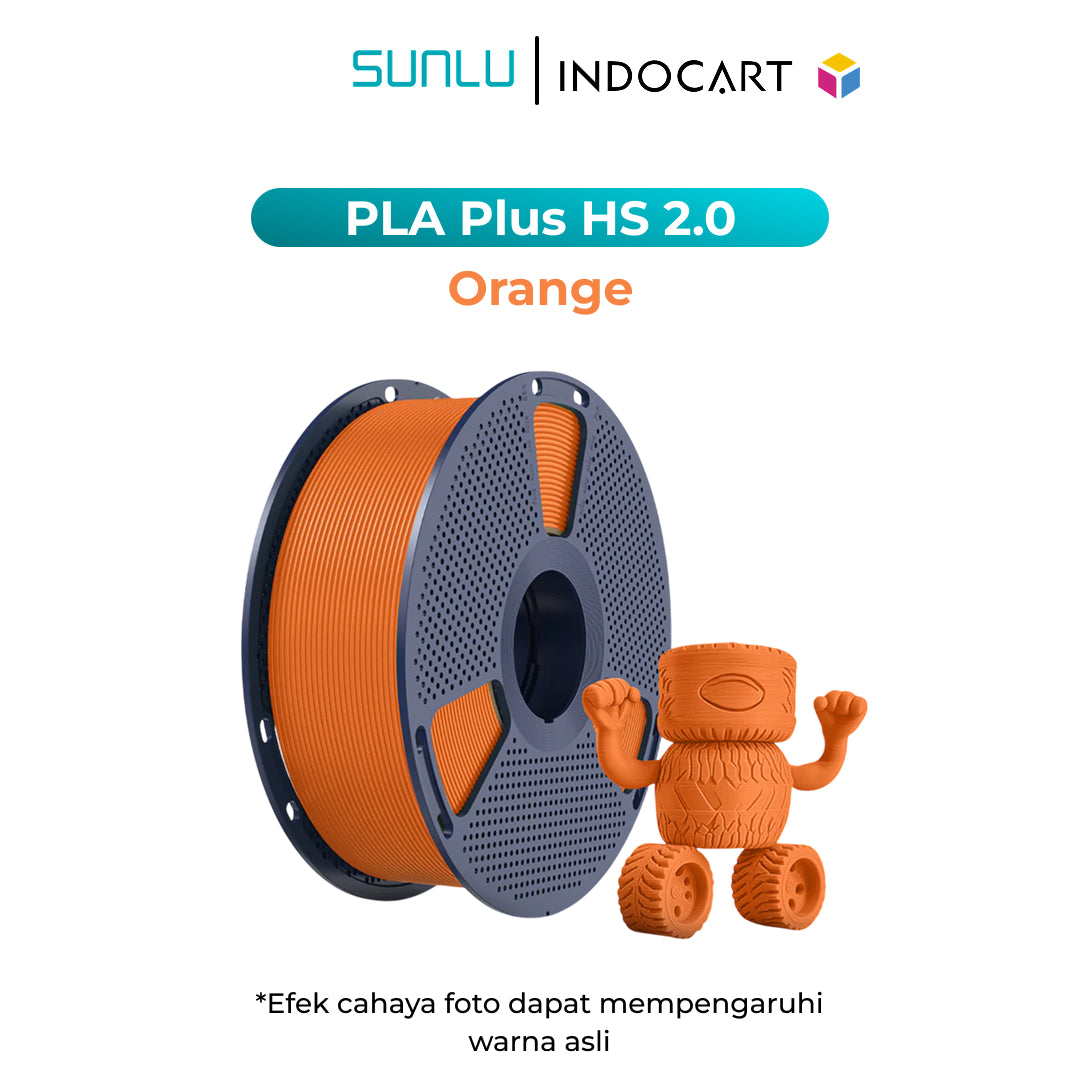 3D Printer Filament SUNLU PLA Plus High Speed 2.0 Fast Printing up to 600mm/s 1.75mm 1Kg