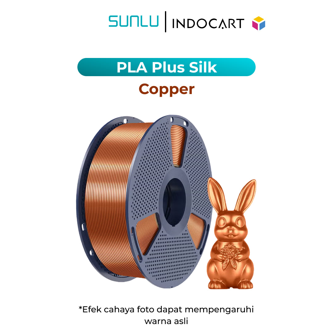 3D Printer Filament SUNLU SILK PLA Plus Smooth and Silky Surface 1.75mm 1Kg