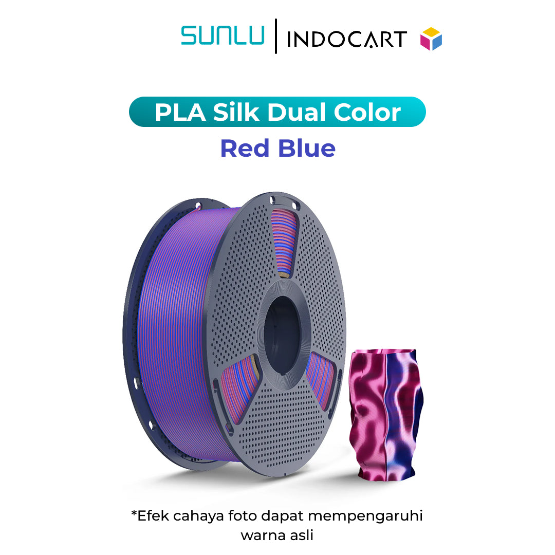 3D Printer Filament SUNLU SILK PLA Dual Color Filament 1.75mm 1Kg