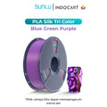 3D Printer Filament SUNLU SILK PLA Tri Color Filament 1.75mm 1Kg