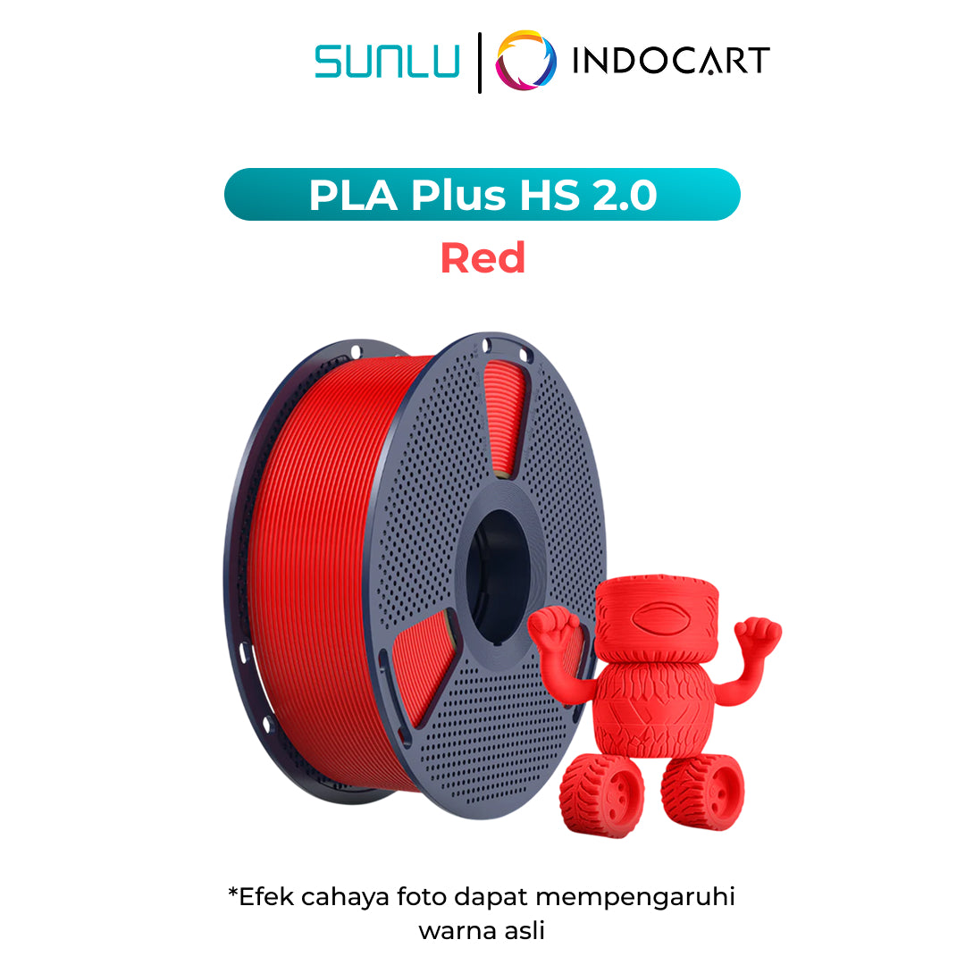 3D Printer Filament SUNLU PLA Plus High Speed 2.0 Fast Printing up to 600mm/s 1.75mm 1Kg