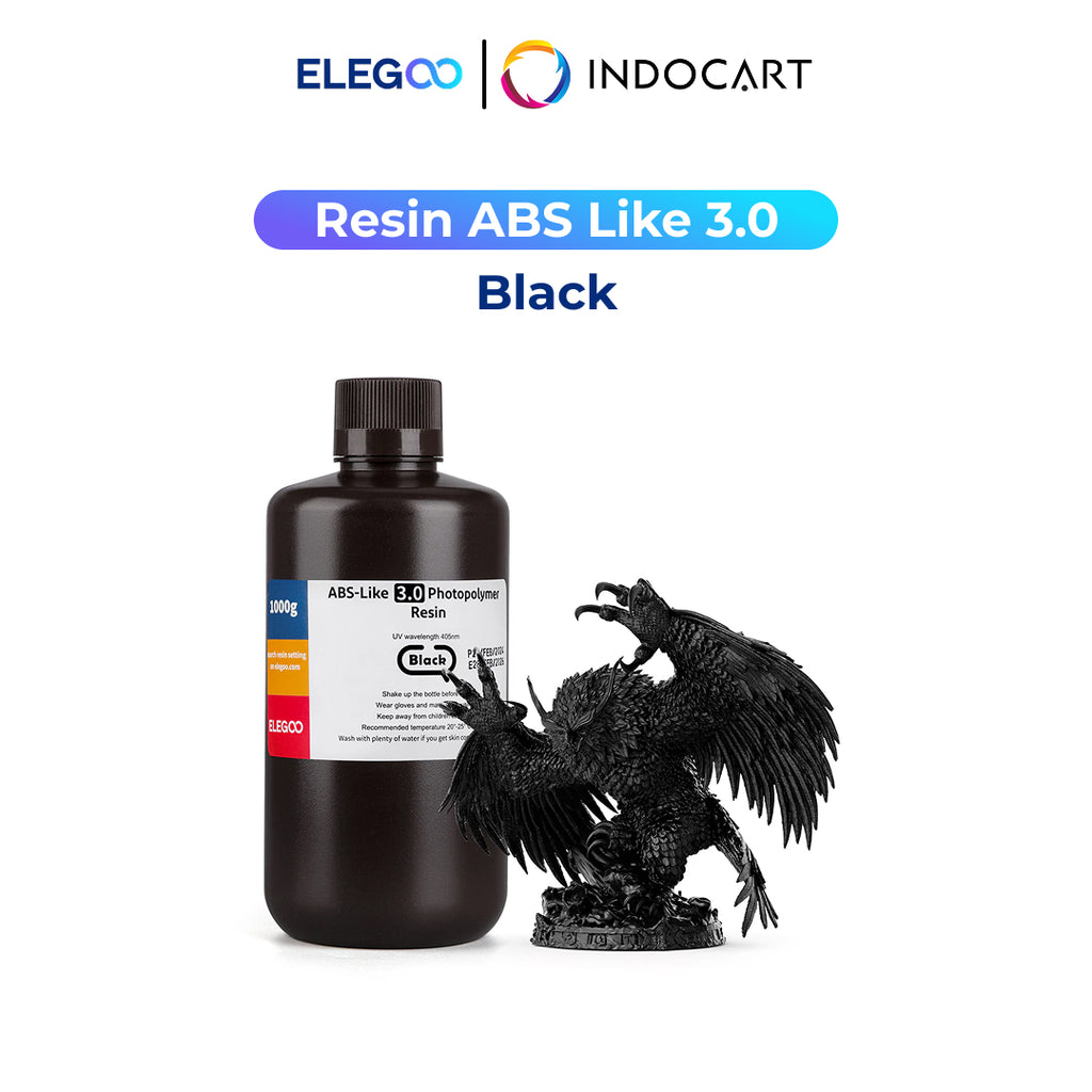 3D Printer Resin Elegoo ABS Like 3.0 Low Shrinkage Resin Colored 1Kg