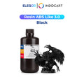 3D Printer Resin Elegoo ABS Like 3.0 Low Shrinkage Resin Colored 1Kg