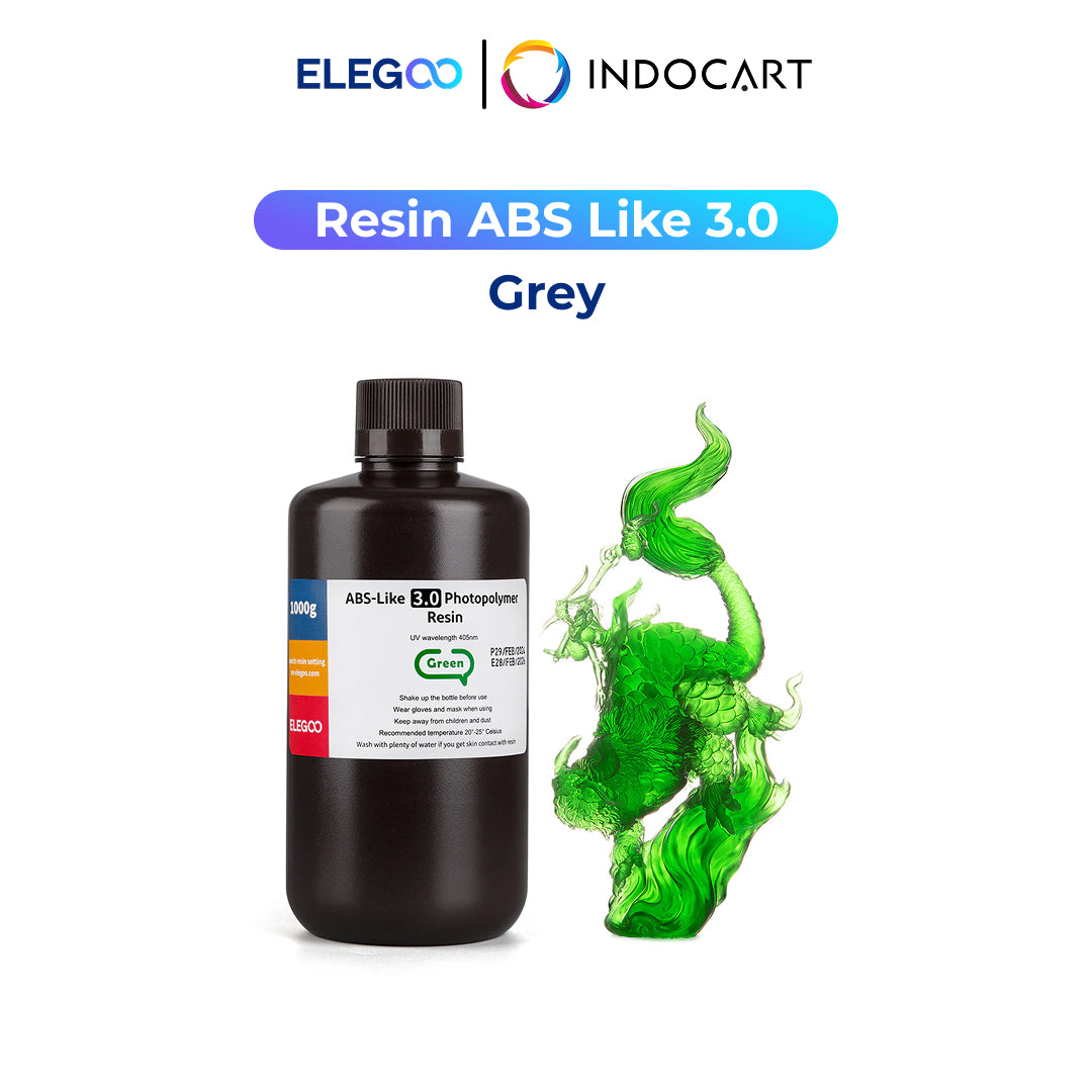 3D Printer Resin Elegoo ABS Like 3.0 Low Shrinkage Resin Colored 1Kg