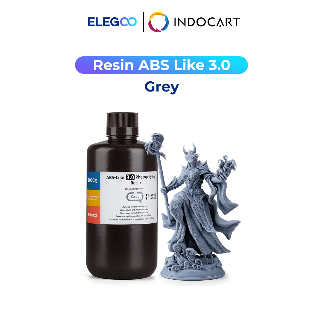 3D Printer Resin Elegoo ABS Like 3.0 Low Shrinkage Resin Colored 1Kg